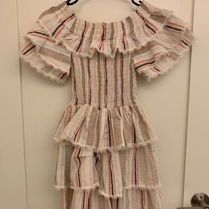 Misa Los Angeles Off Shoulder Mini Dress